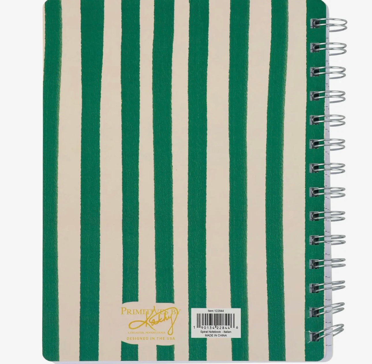 Italian Coastal Spiral Notebook