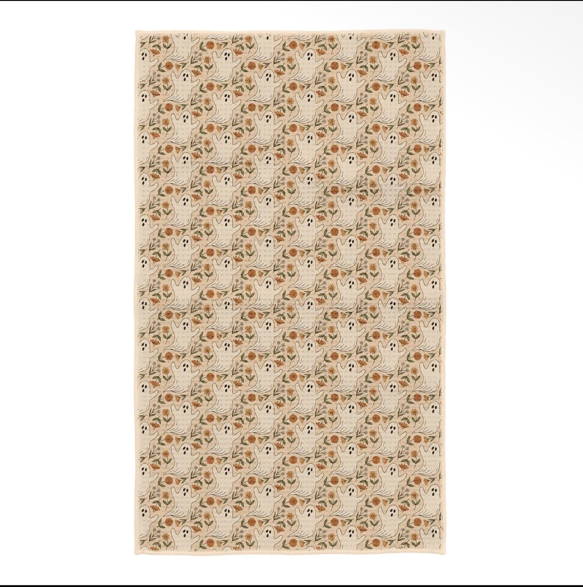 Kitchen Tea Towel Quick Dry | Ghost Garden | Halloween