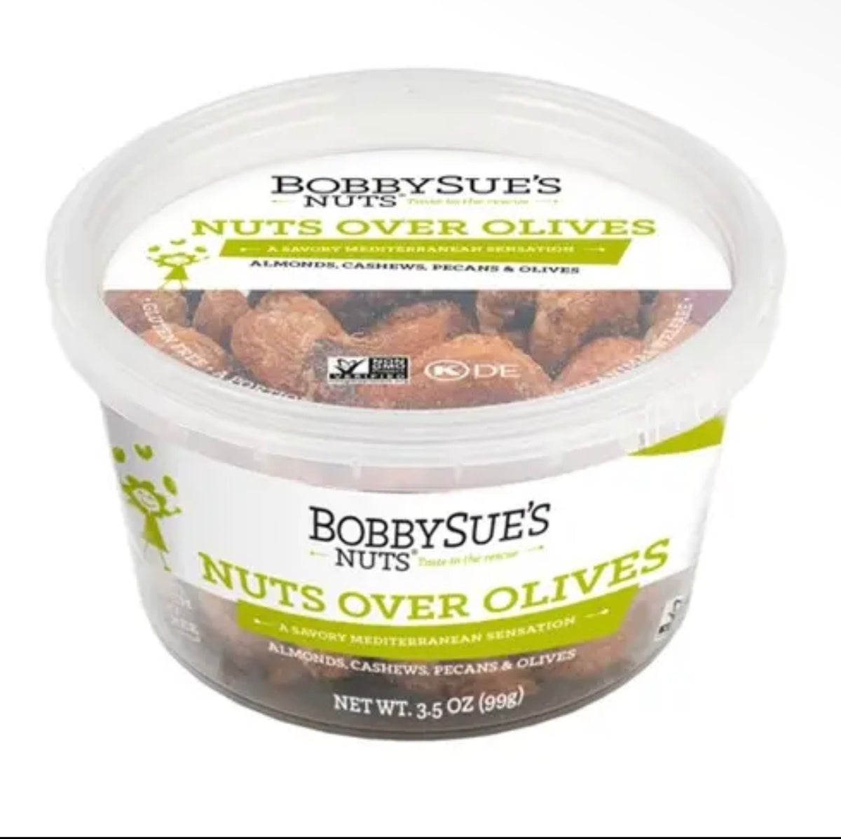 Nuts Over Olives Nuts 3.5oz Cup
