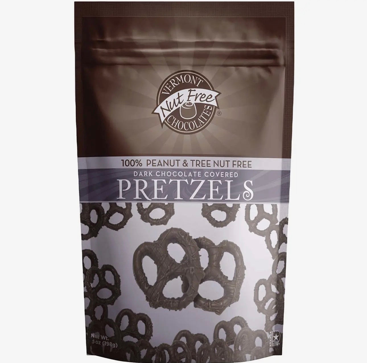 Chocolate Covered Mini-Twist Pretzels: Dark