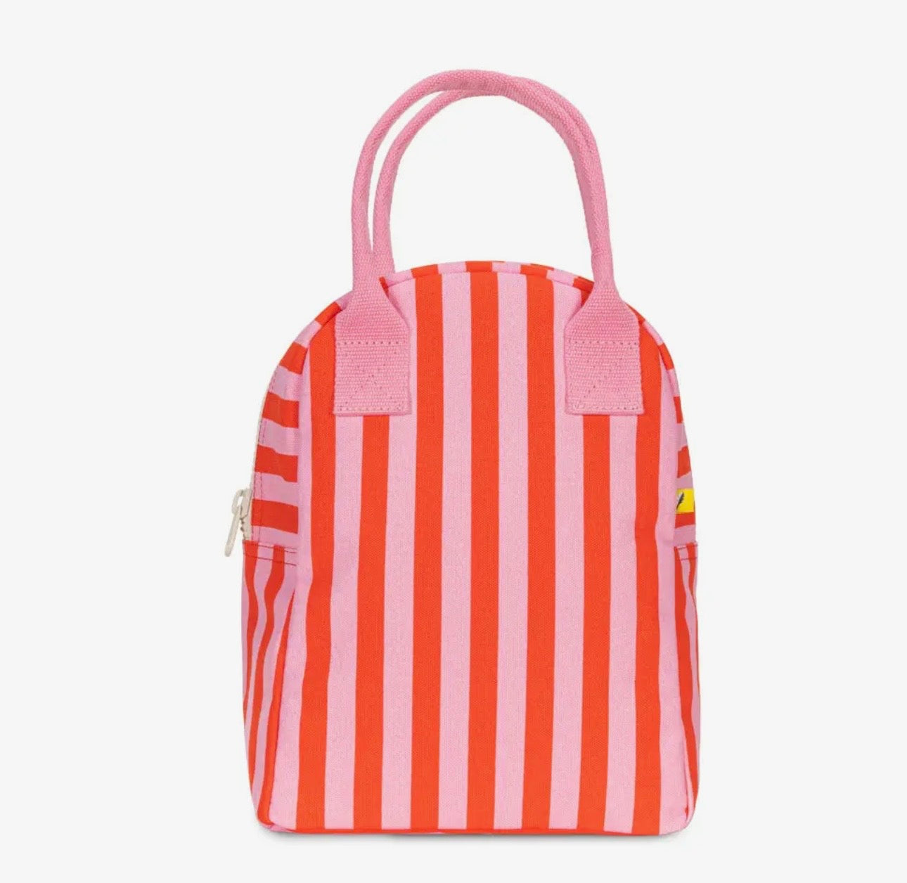 Zipper Lunch - Awning Stripe Pink