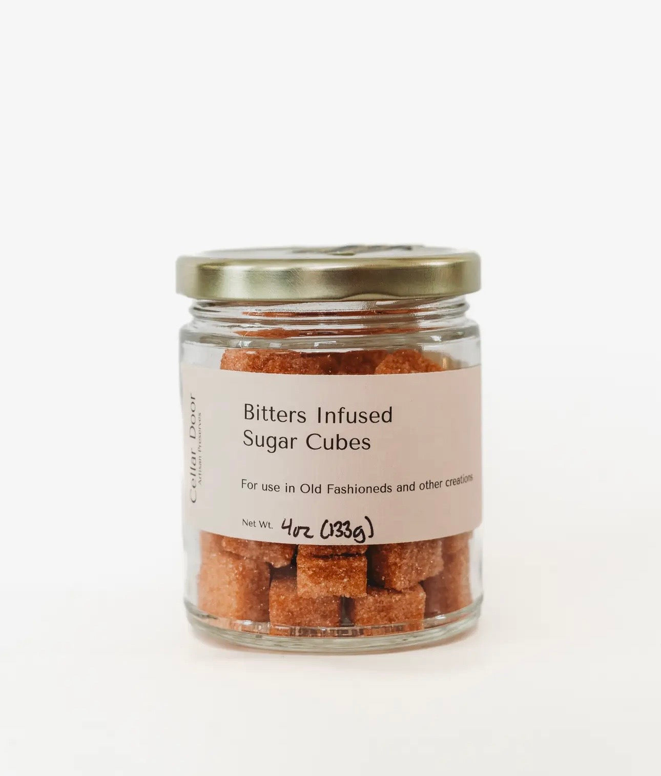 Bitters Infused Sugar Cubes: Jar 4oz