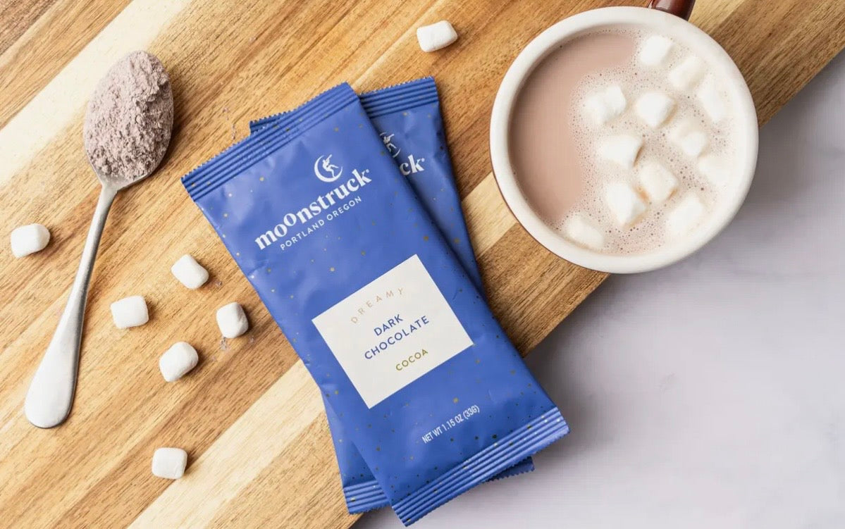 Dreamy: Dark Chocolate Hot Cocoa Single Serving Pouch