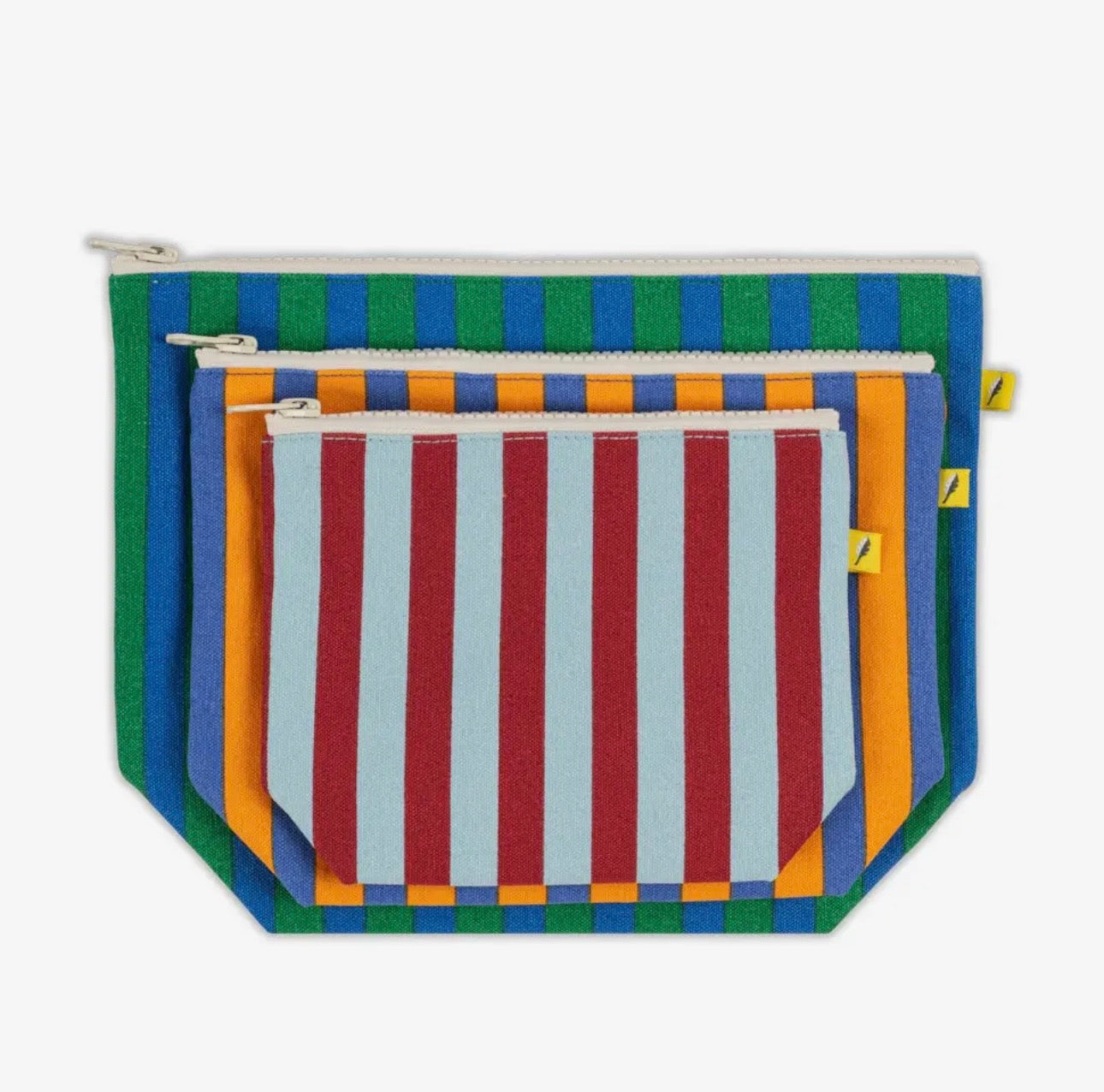 Zip Set of 3 - Awning Stripe