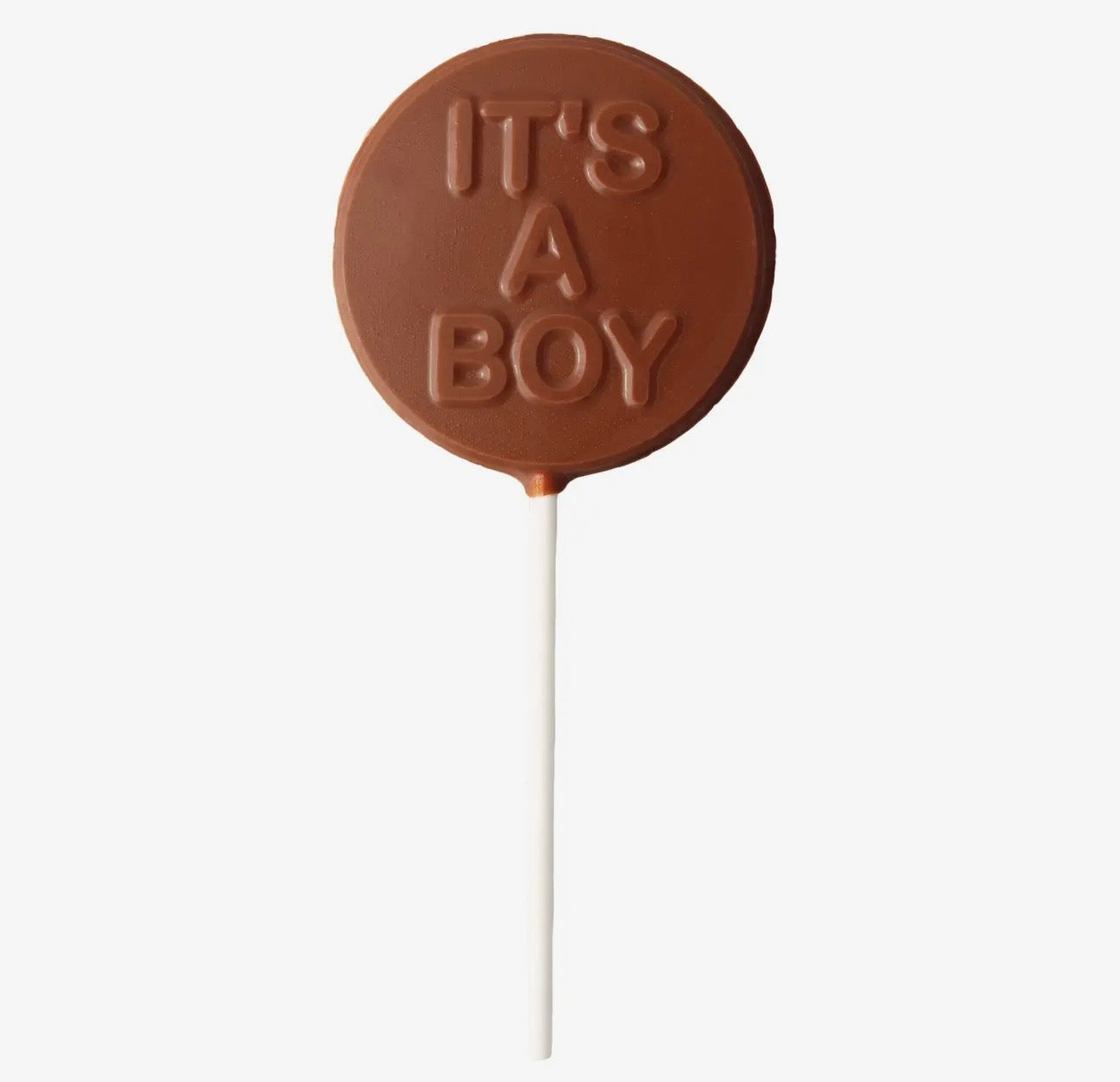 "It's a Boy" Chocolate Pop: Milk