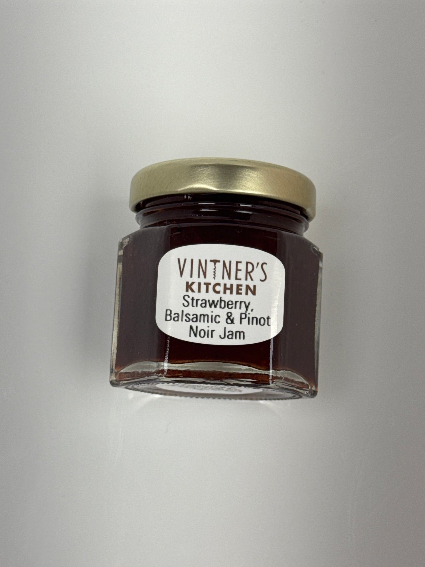 Strawberry, Balsamic & Pinot Noir Jam: Small