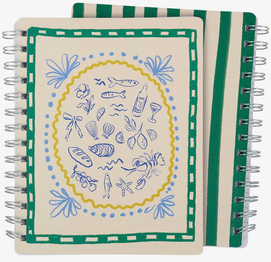 Italian Coastal Spiral Notebook