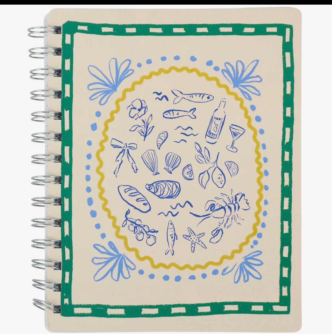 Italian Coastal Spiral Notebook