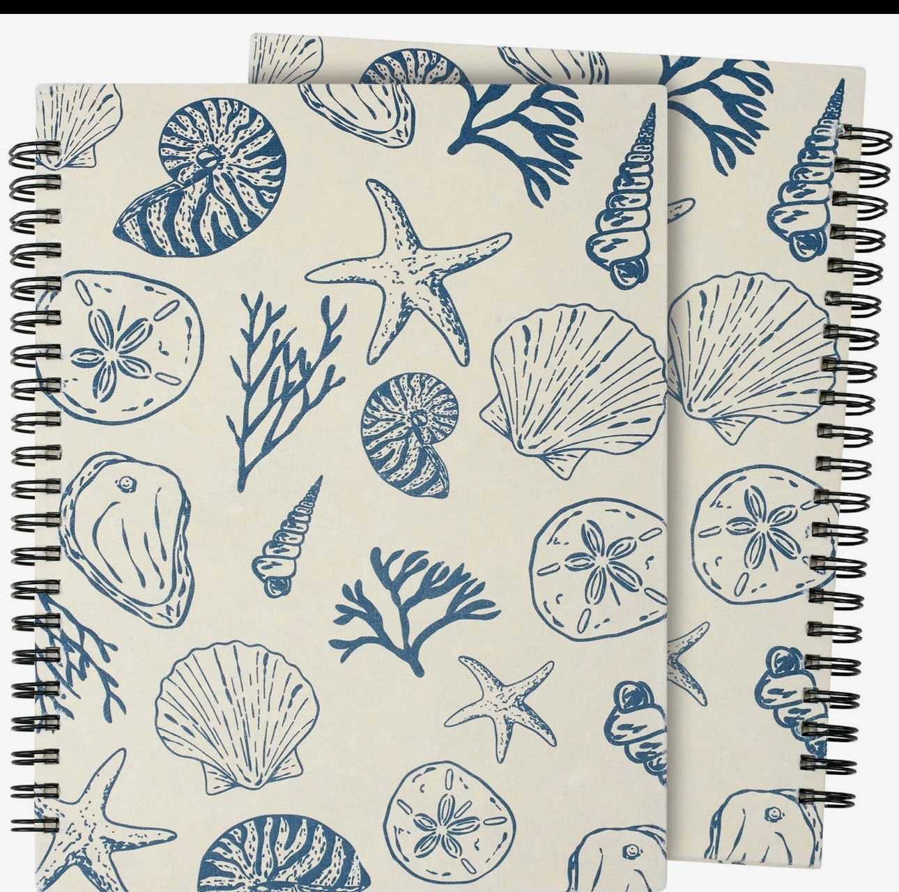 Seashells Spiral Notebook