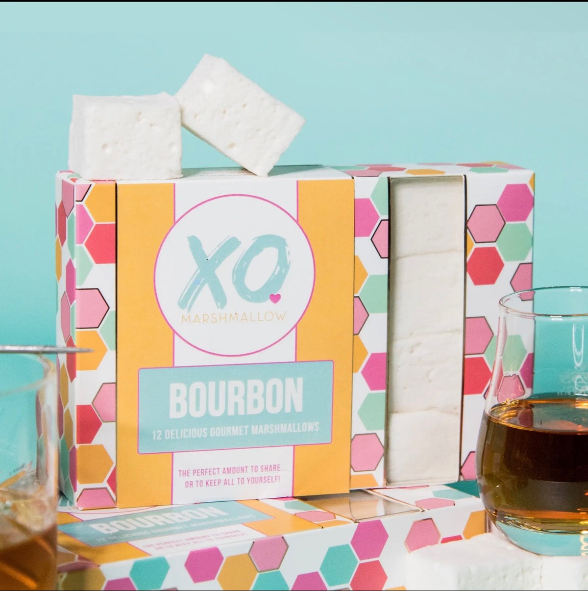 Bourbon Marshmallows / Gluten Free / Peanut Free / Dye Free
