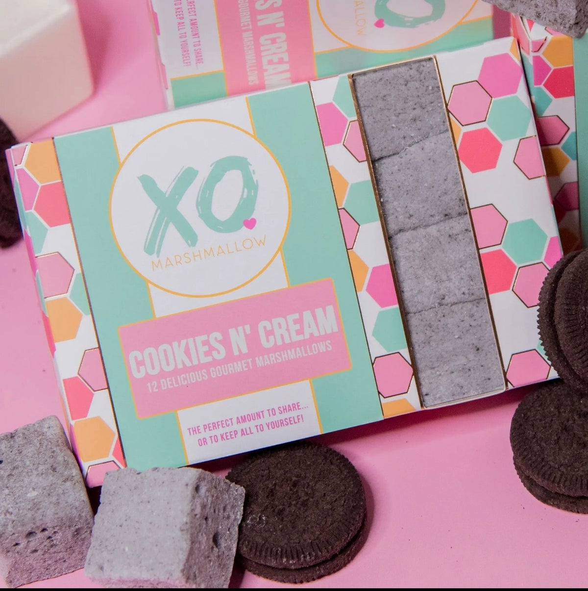Cookies and Cream Marshmallows / Gluten Free /Nut & Dye Free