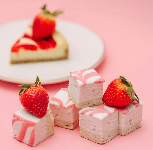 Strawberry Cheesecake Marshmallows / Gluten Free