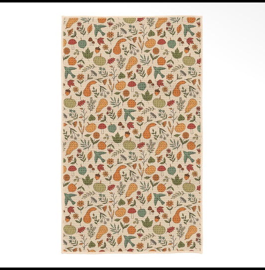 Kitchen Tea Towel Quick Dry | Fall Harvest | Autumn