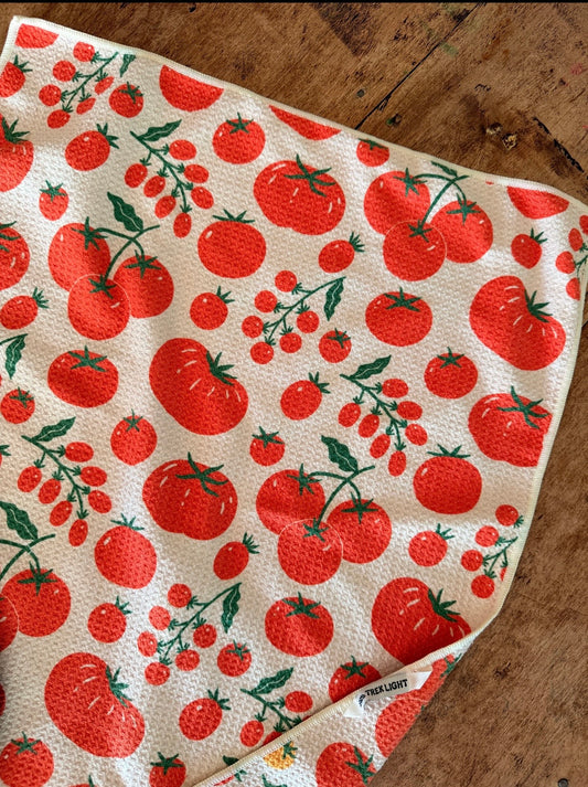 Kitchen Tea Towel Quick Dry | Tomato Time
