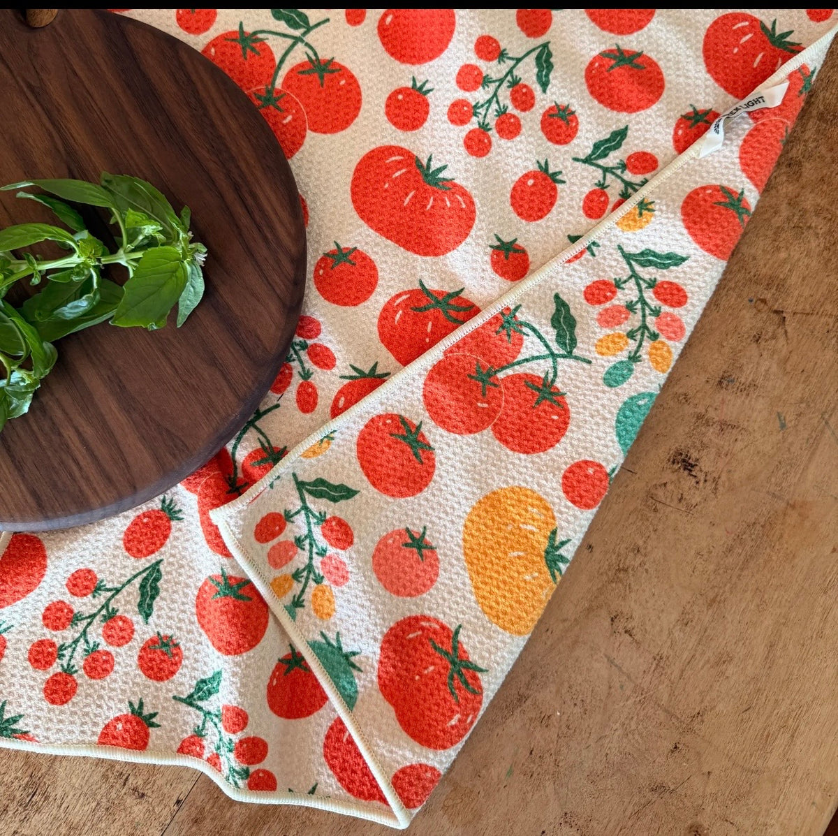 Kitchen Tea Towel Quick Dry | Tomato Time