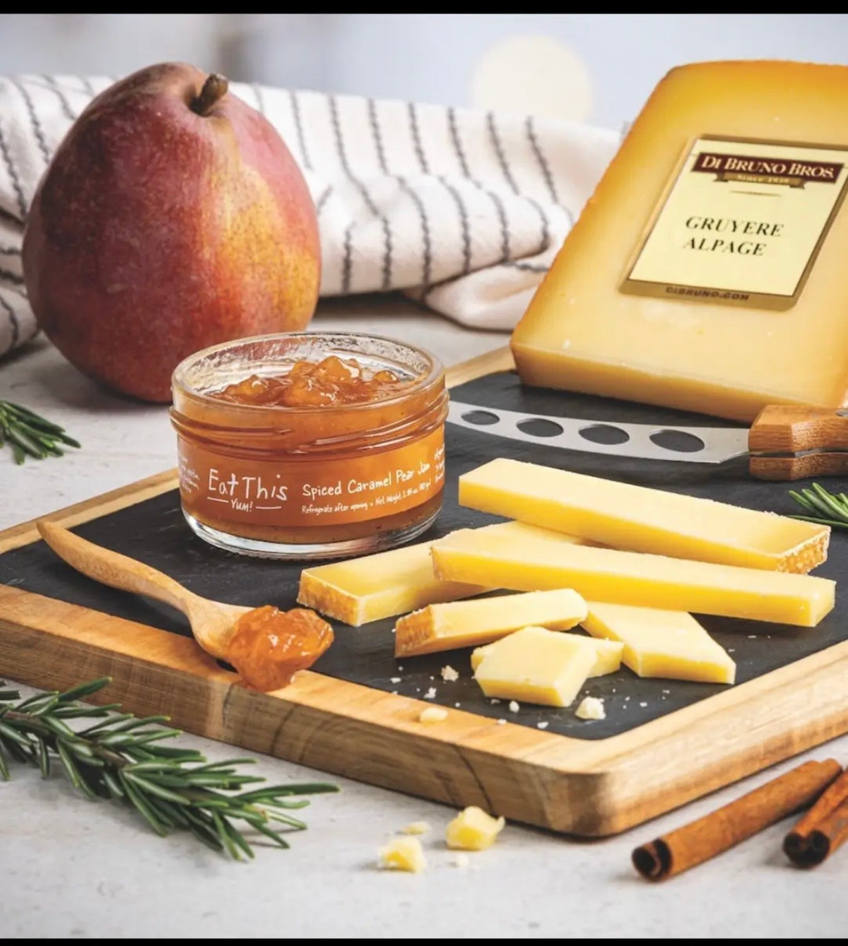 Spiced Caramel Pear Preserve