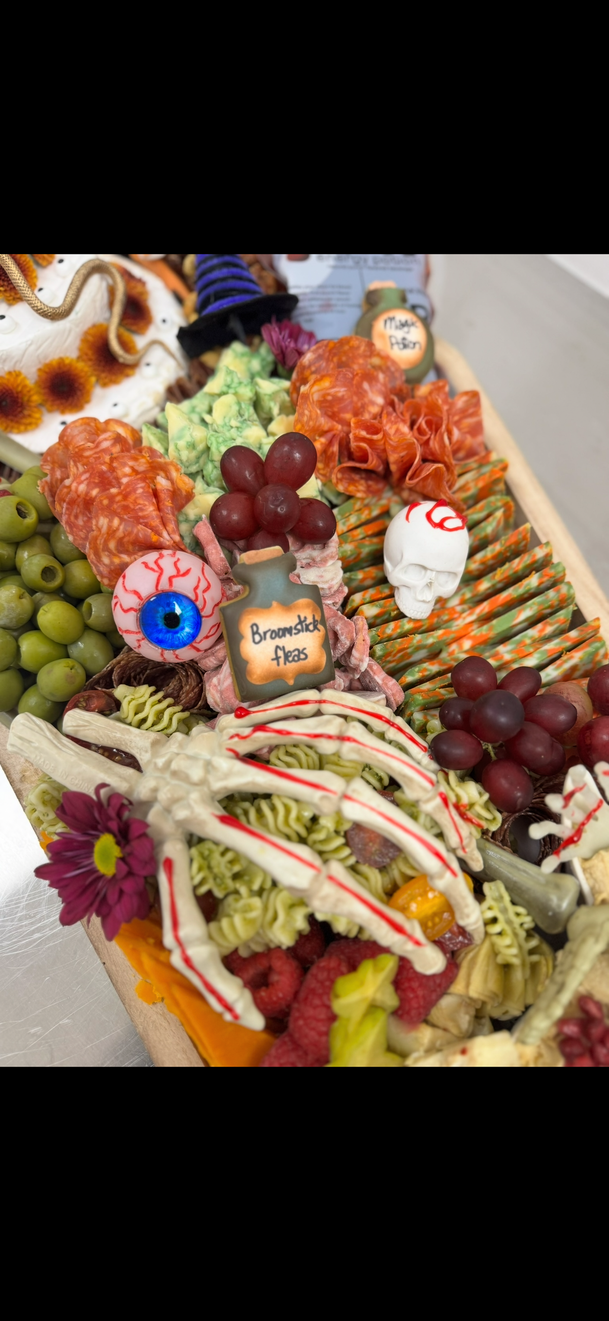 20 Person Halloween Charcuterie Board | CharBOOterie by Life Is Gouda