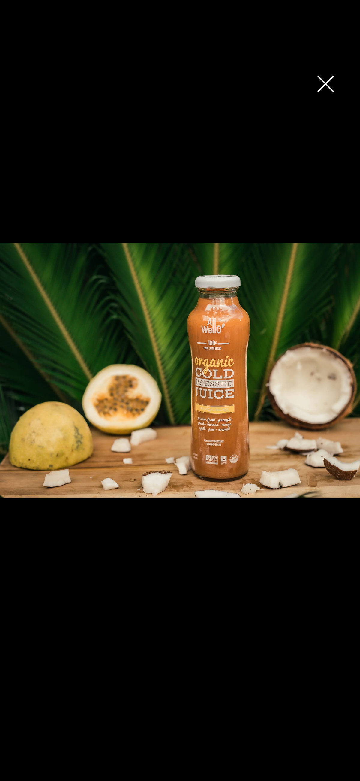 Organic Cold-Pressed Tropical Escape Juice