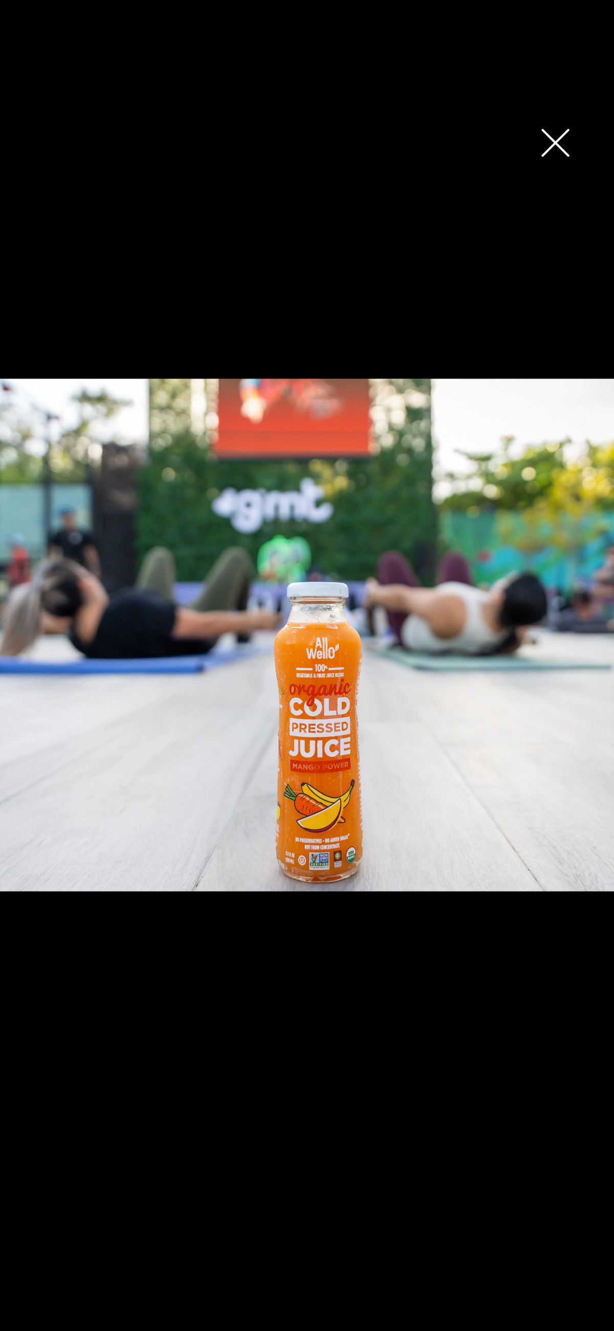 Refreshing Organic Mango Power Cold-Pressed Juice