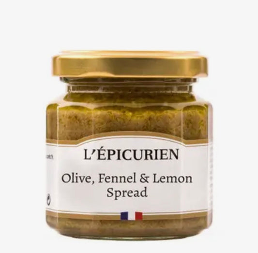 L'Epicurien Green Olive Spread with Fennel & Preserved Lemon