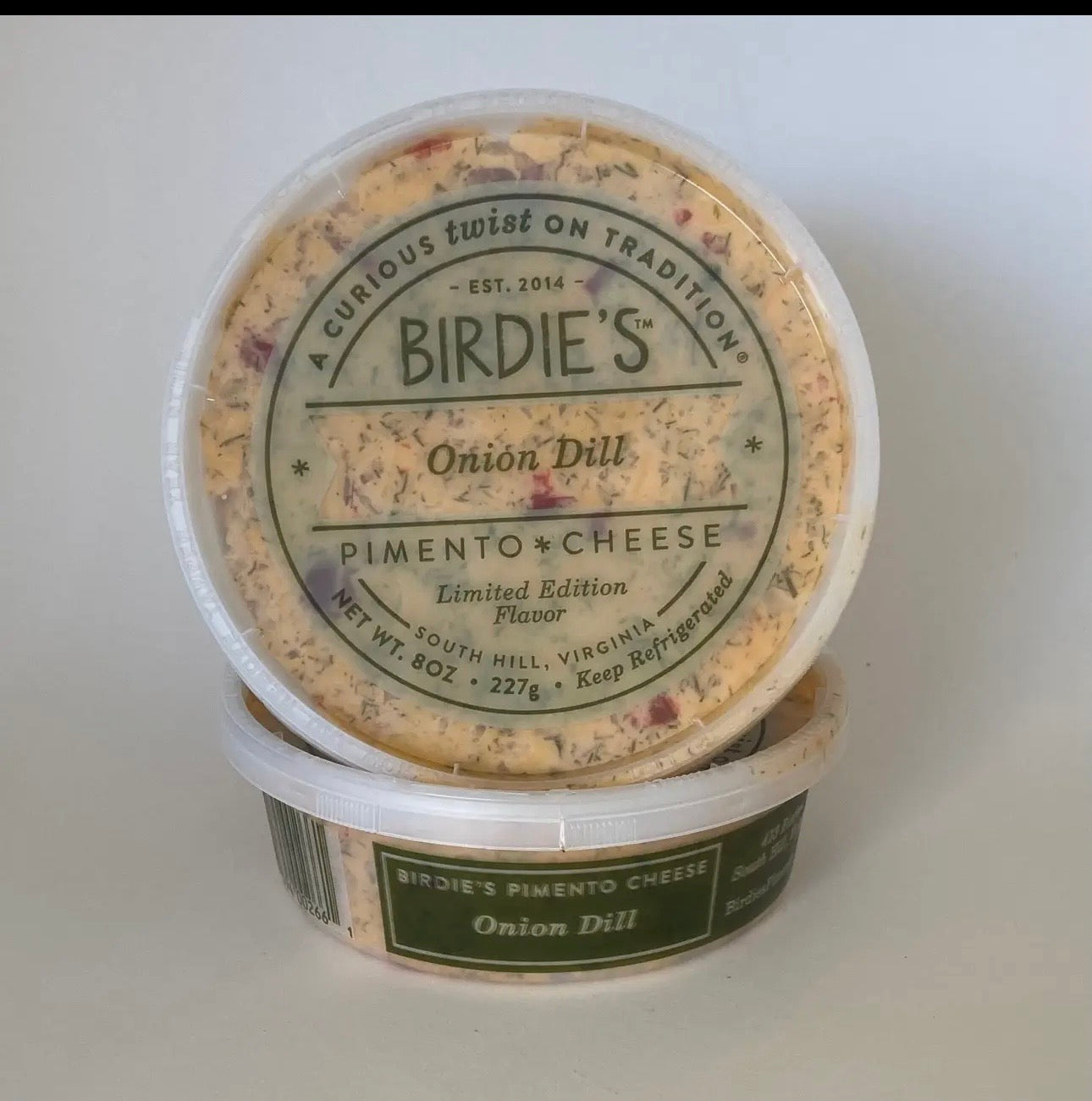 Onion Dill Birdies Pimento Cheese