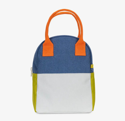 Zipper Lunch - Two Tone Citrus Sky