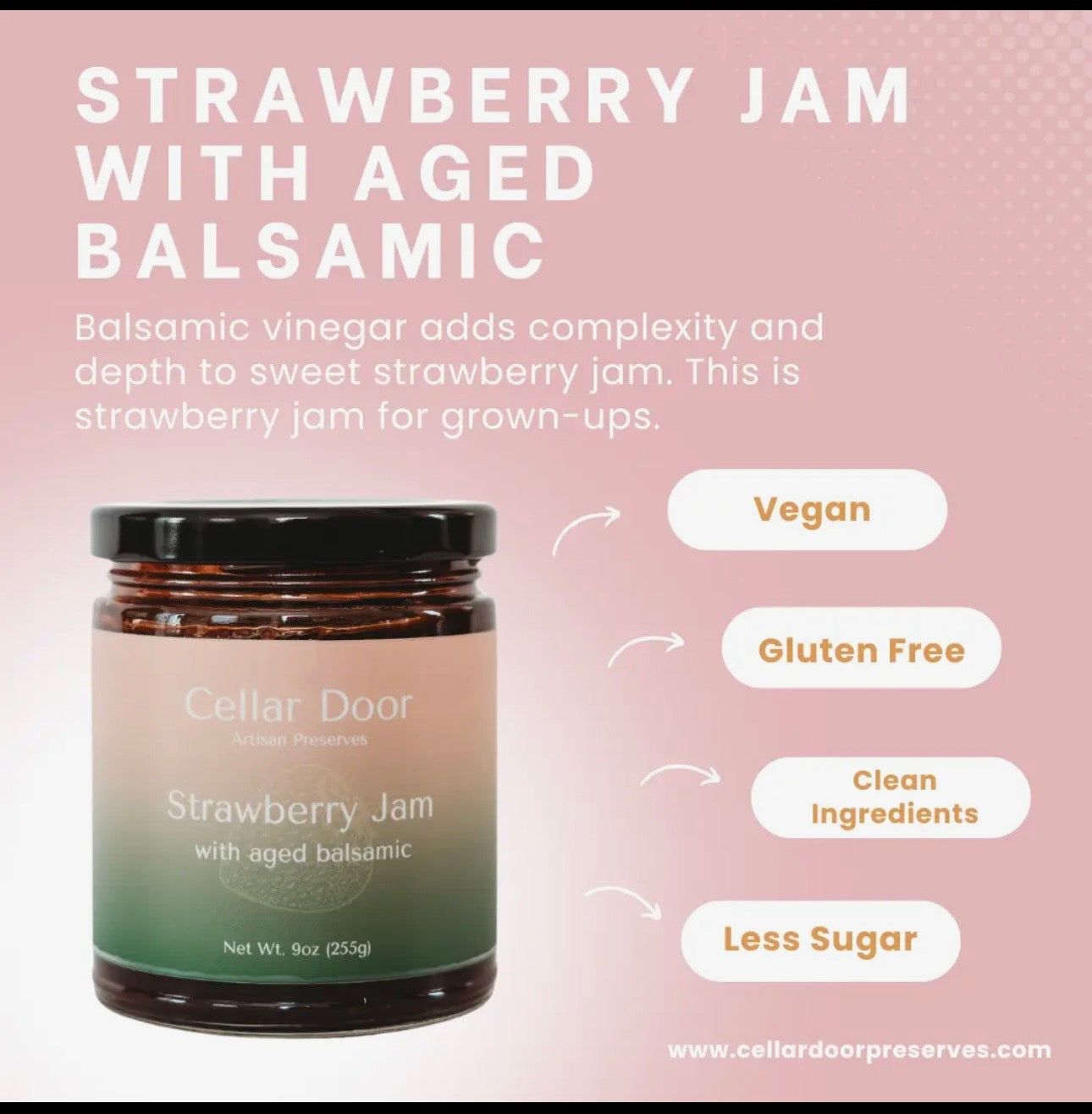 Strawberry Jam with Aged Balsamic