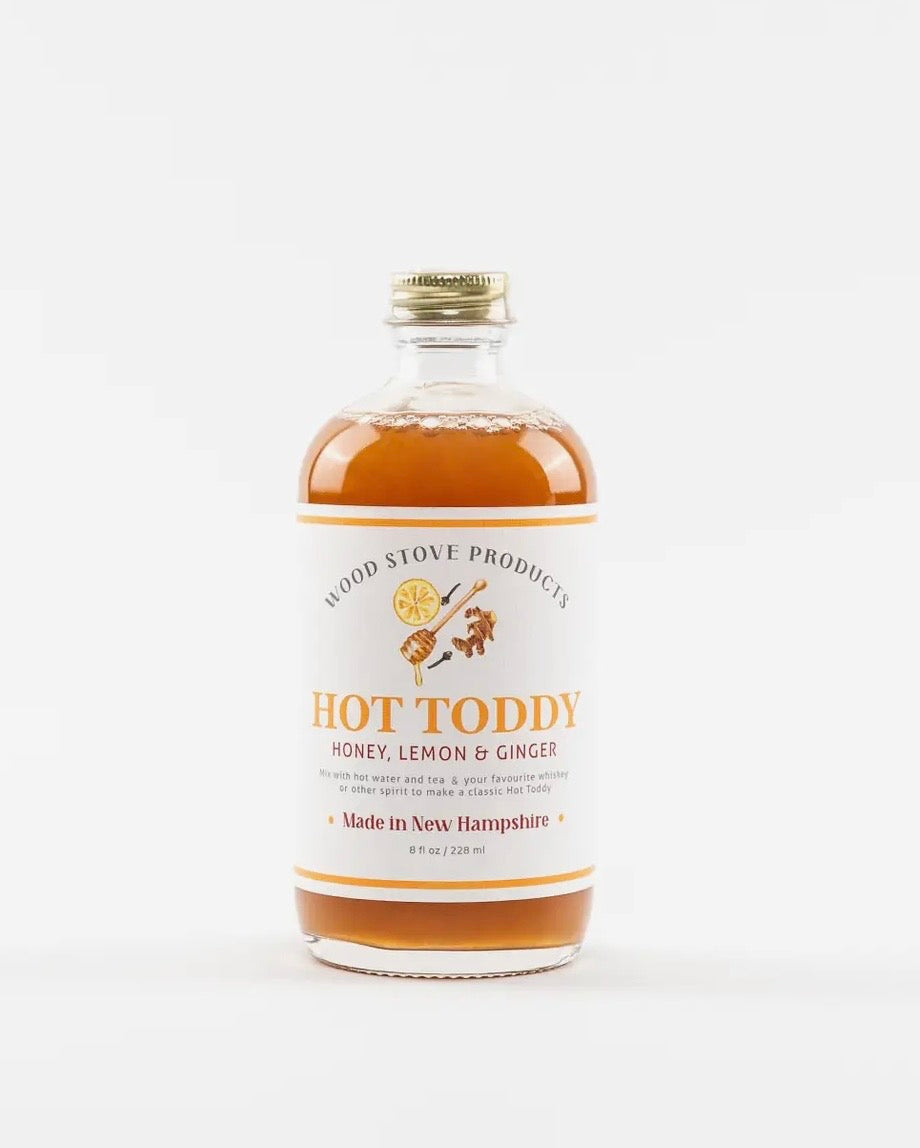 Wood Stove Kitchen Hot Toddy Mix with Honey, Lemon and Ginger 8oz