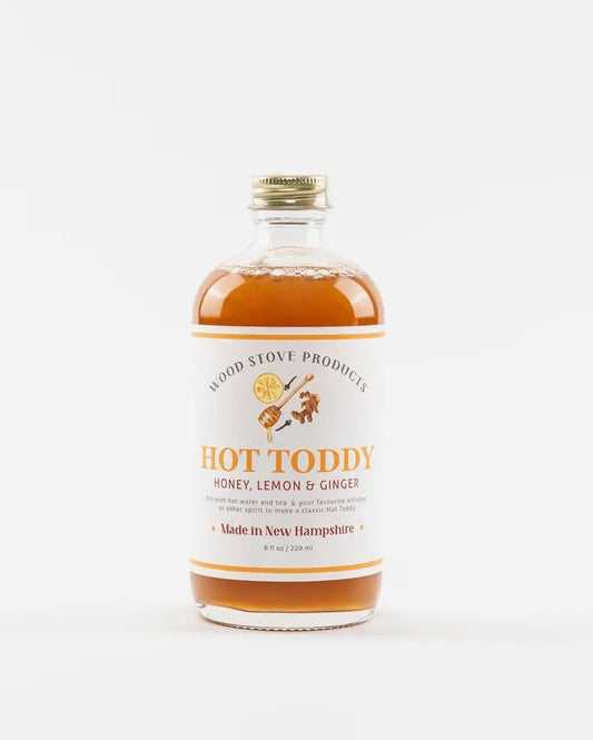 Wood Stove Kitchen Hot Toddy Mix with Honey, Lemon and Ginger 8oz