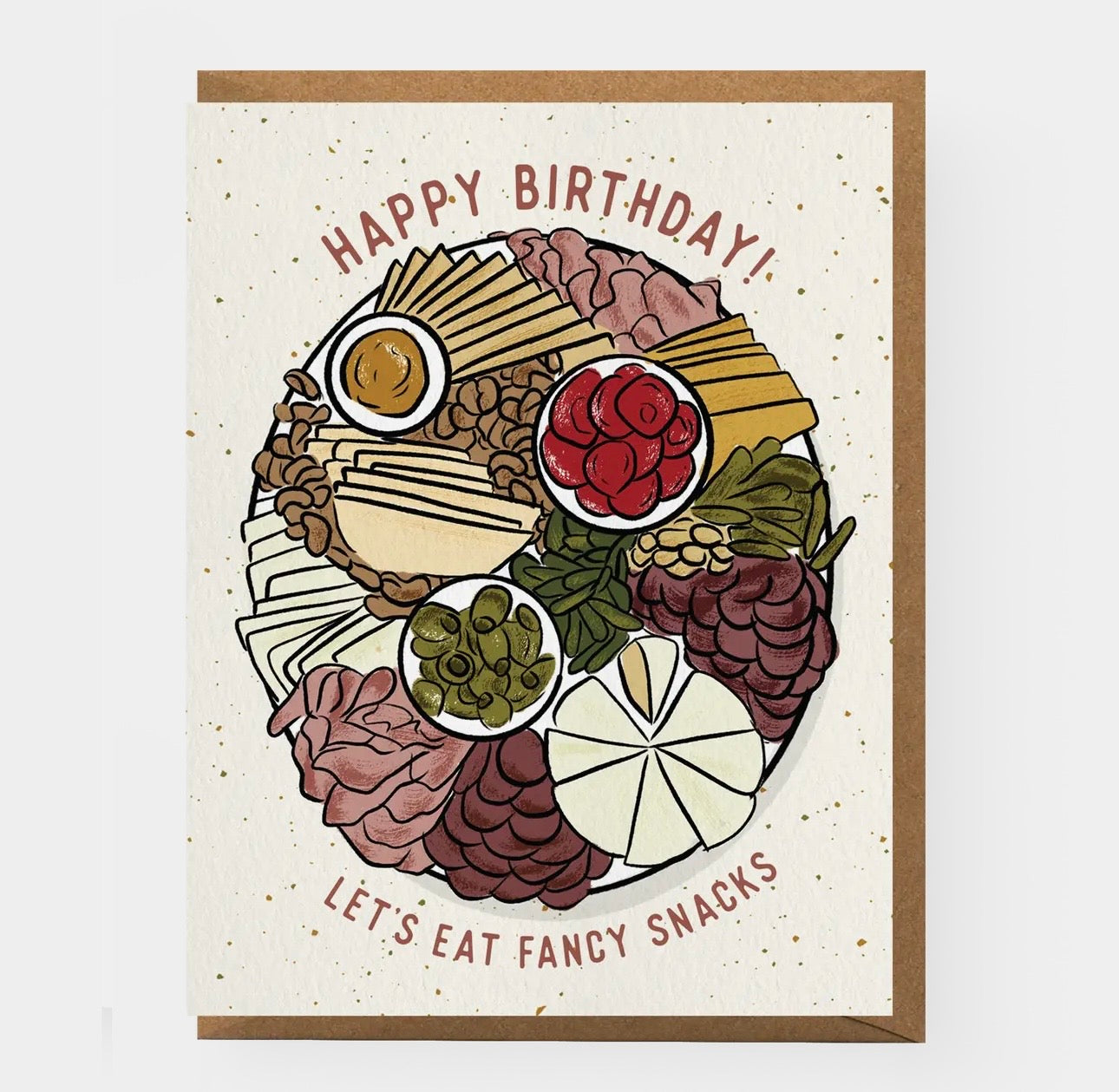 Charcuterie Board Birthday Card