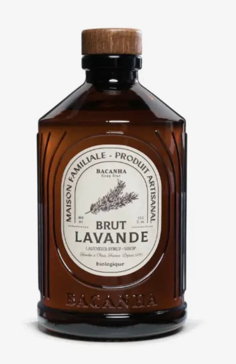 Bacanha Organic Lavender Syrup 13.5oz