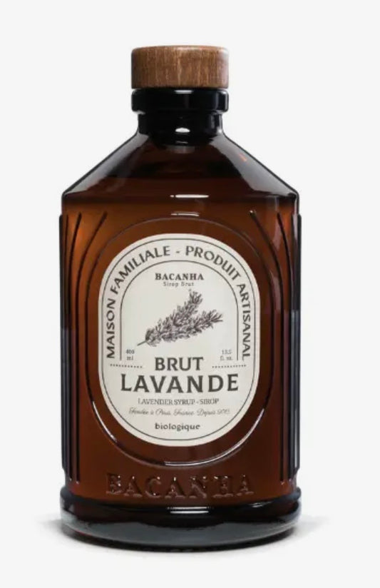 Bacanha Organic Lavender Syrup 13.5oz