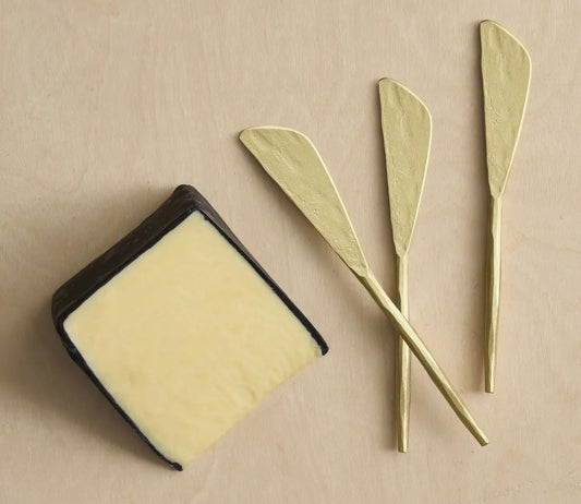 Forge Brass Spreader Knives individual