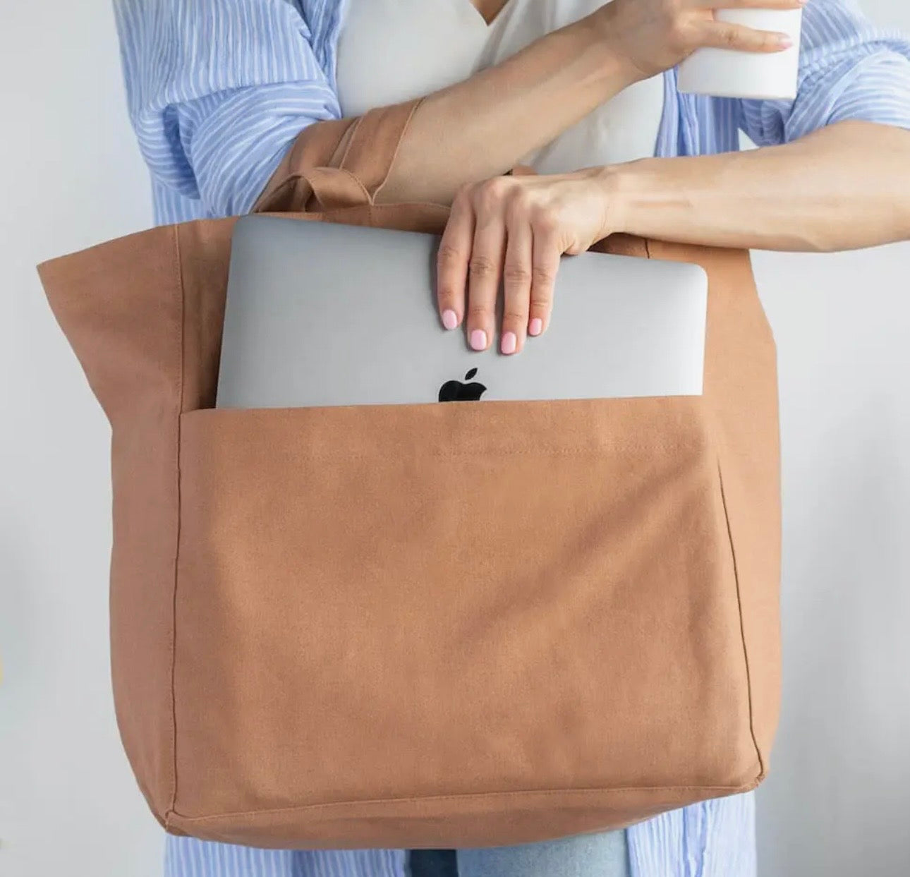 Box Tote Nutmeg