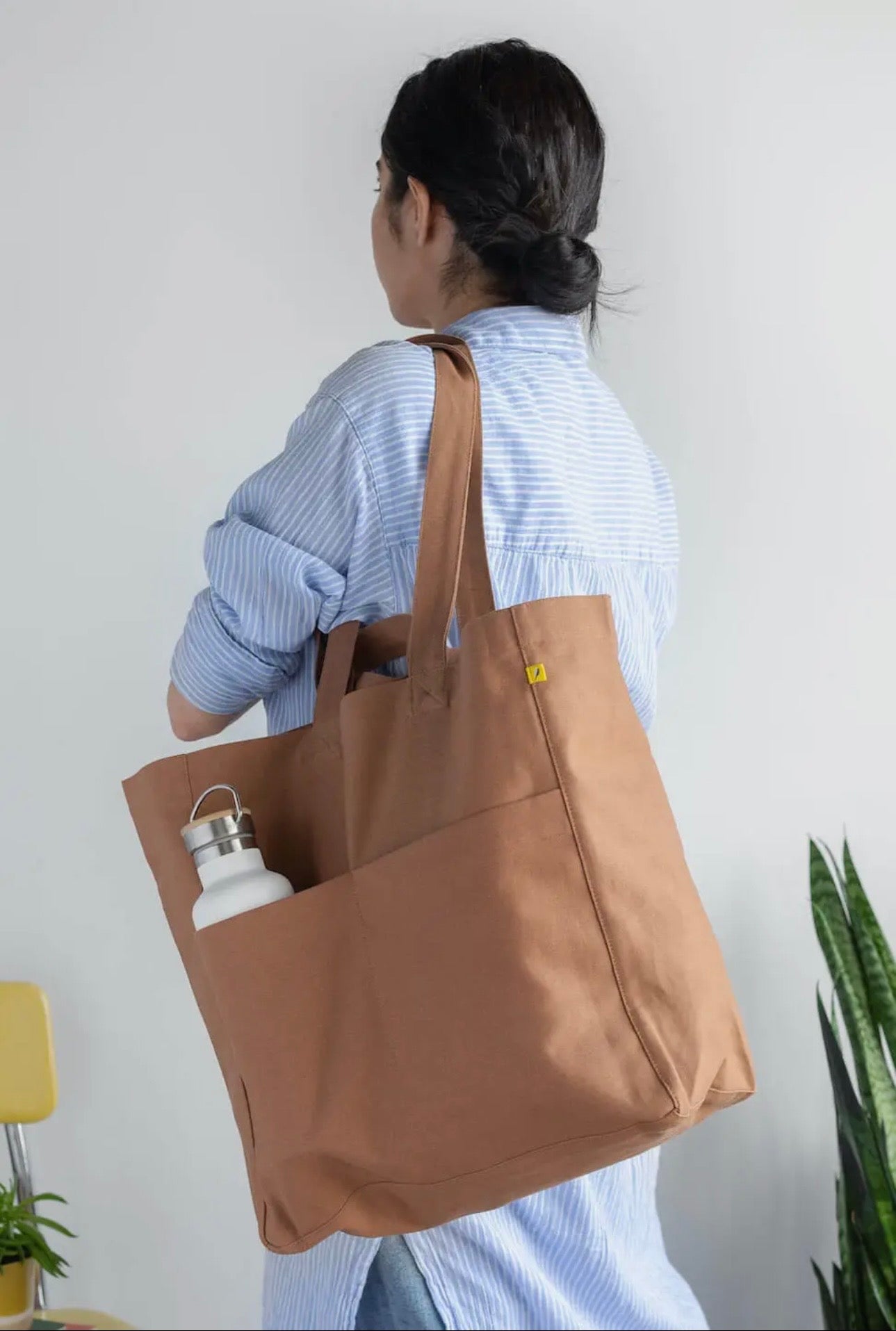Box Tote Nutmeg
