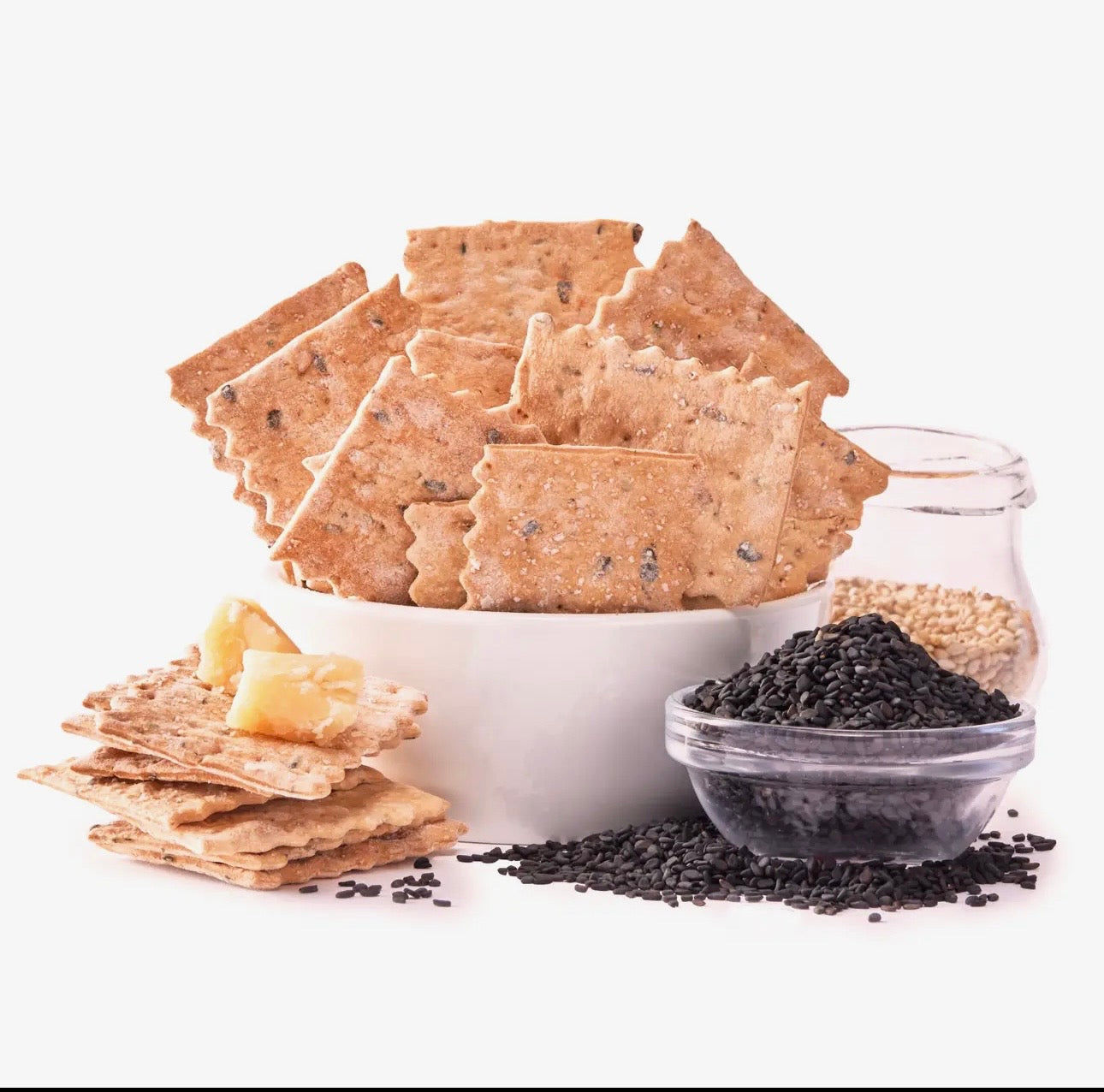 Black & White Sesame Biscuit