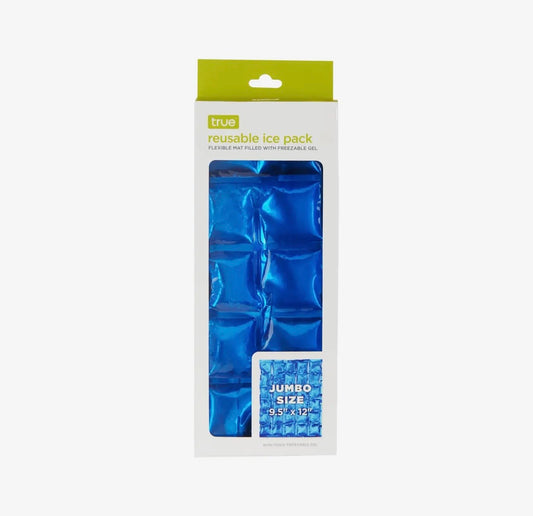 Jumbo Size Reusable Flexible Ice Pack with Freezing Gel