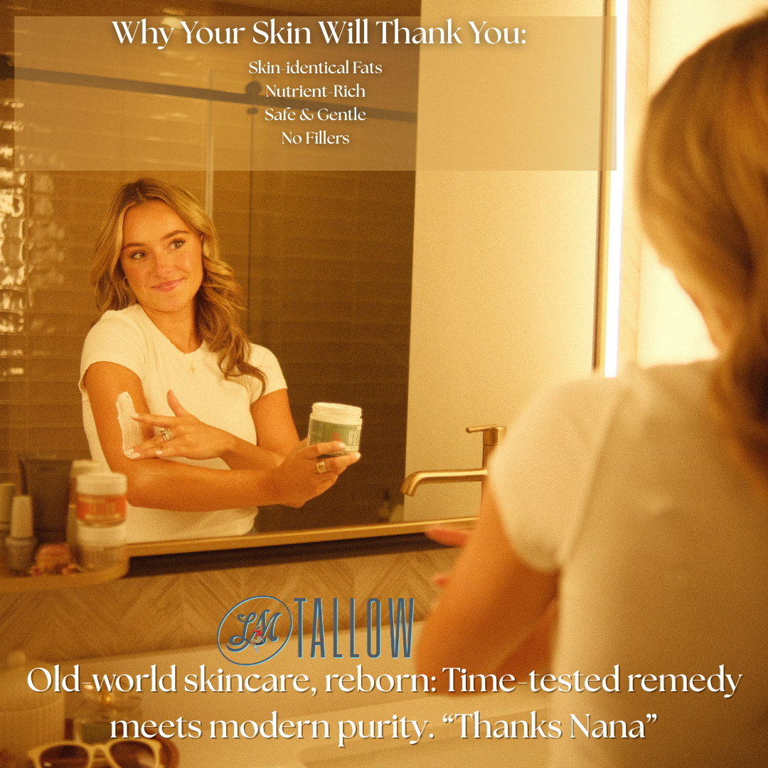 Lady May Coffee-Infused Tallow Eye Cream – Brighten, Firm & Revitalize Naturally
